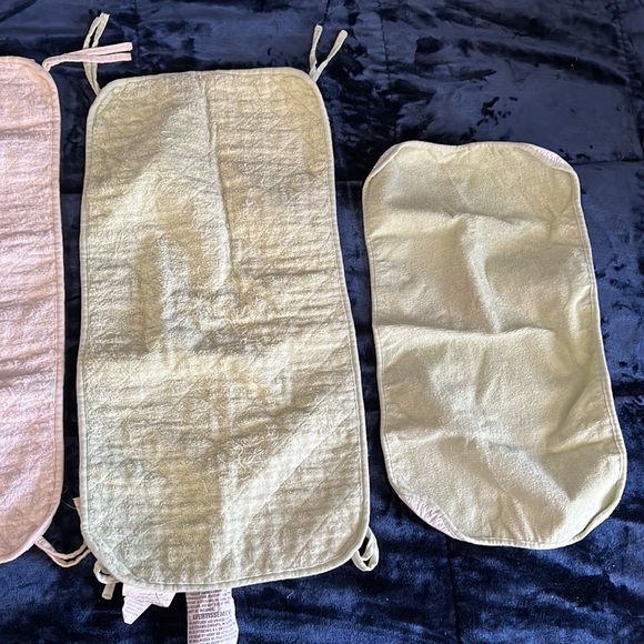 Crib Rail protectors and a mat - Picture 2 of 2